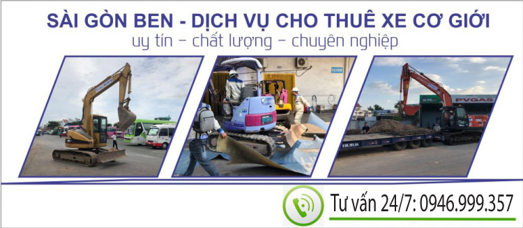 Dịch vụ cho thuê xe cơ giới tại Sài Gòn Ben